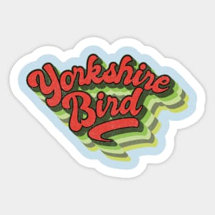 Yorkshire Bird Sticker